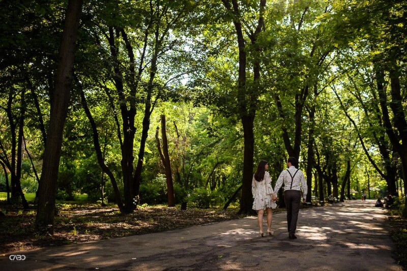 Sedinta foto parcul Herastrau cununie Gratiana si Marius