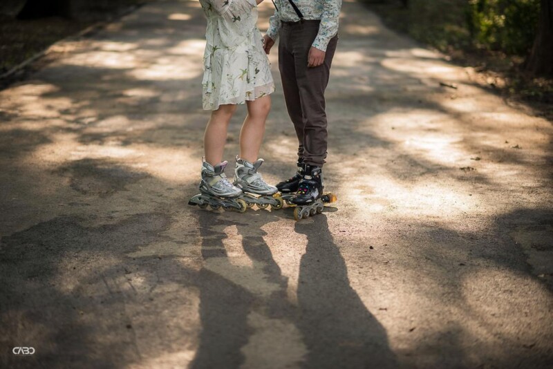 Sedinta foto parcul Herastrau cununie Gratiana si Marius