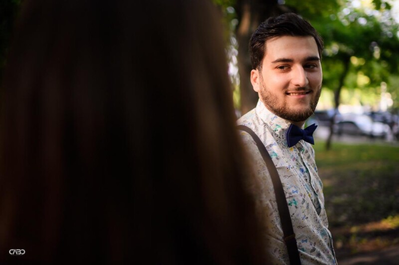 Sedinta foto parcul Herastrau cununie Gratiana si Marius