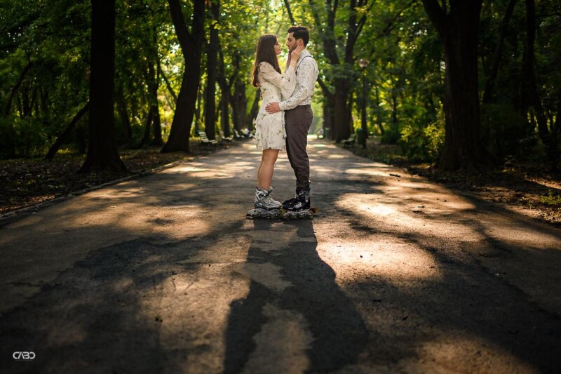 Sedinta foto parcul Herastrau cununie Gratiana si Marius