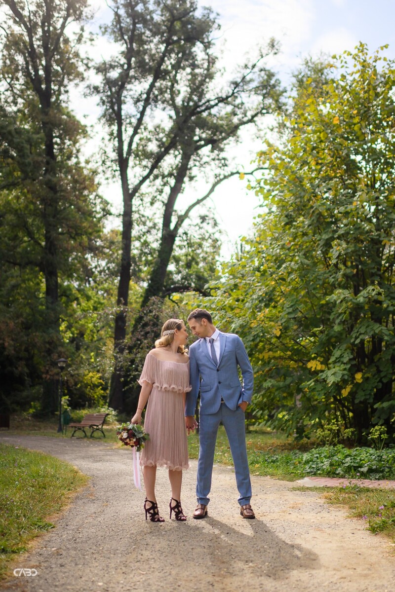 Sedinta foto gradina botanica cununie Elvira si George