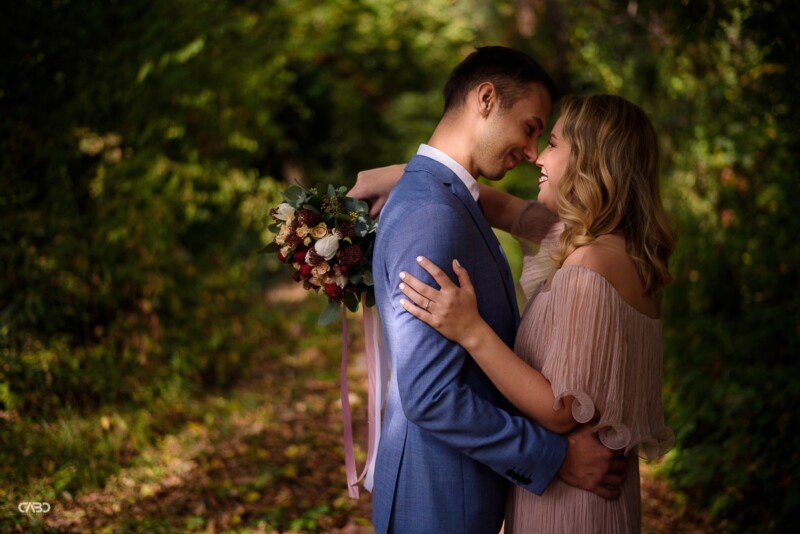 Sedinta foto gradina botanica cununie Elvira si George