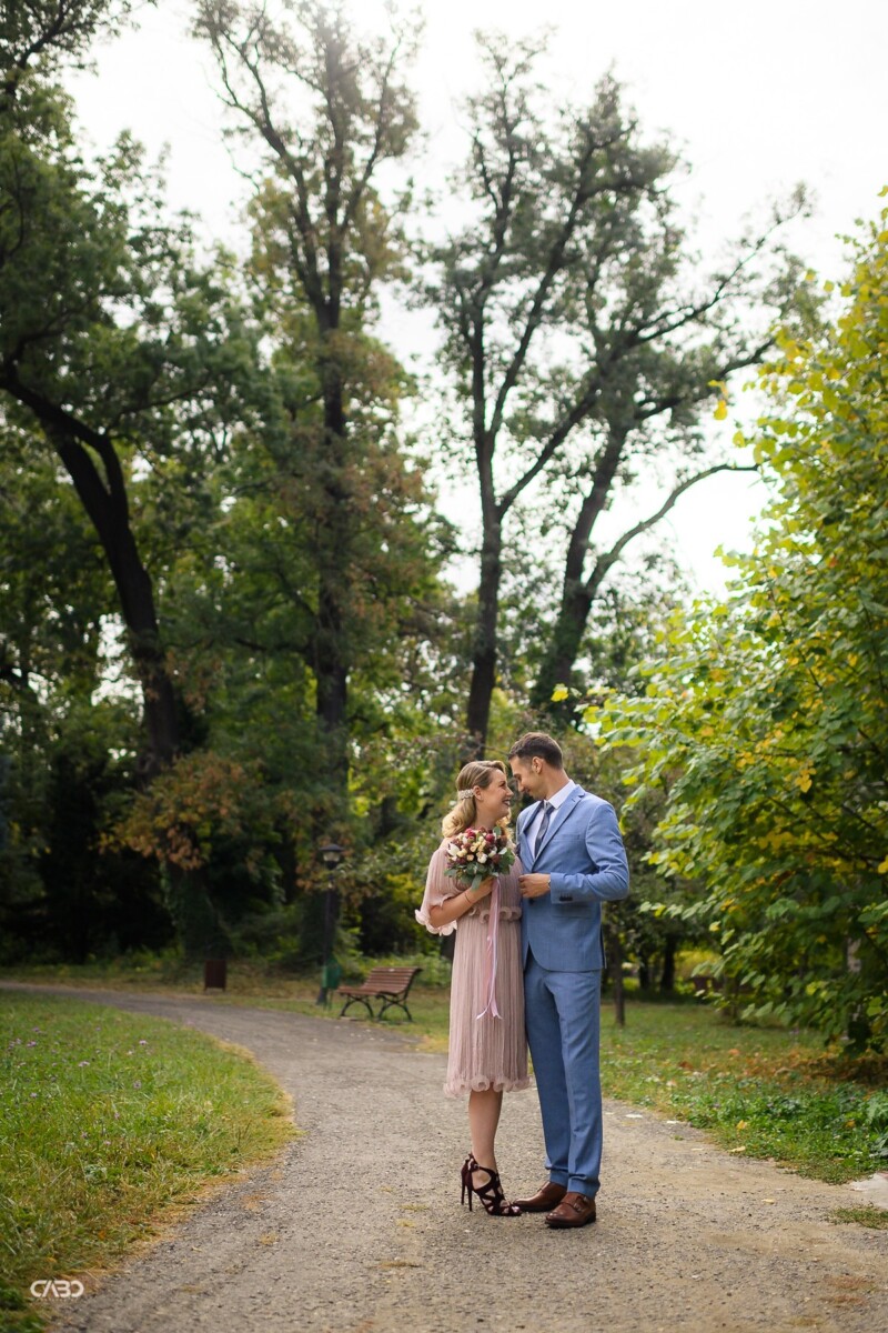 Sedinta foto gradina botanica cununie Elvira si George