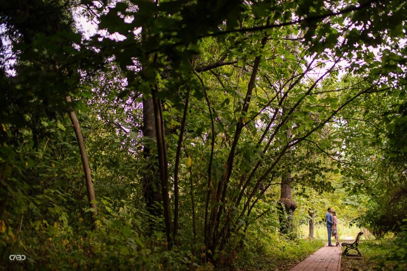 Sedinta foto gradina botanica cununie Elvira si George