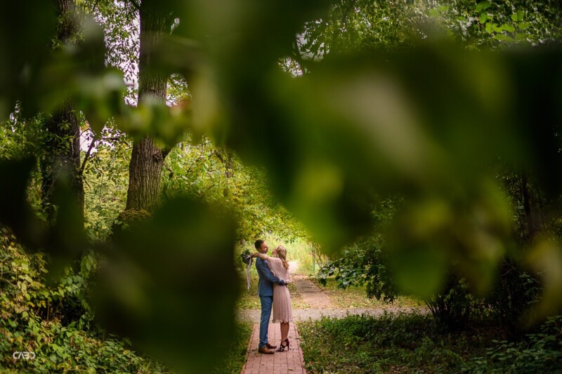 Sedinta foto gradina botanica cununie Elvira si George