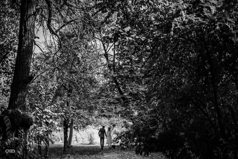 Sedinta foto gradina botanica cununie Elvira si George