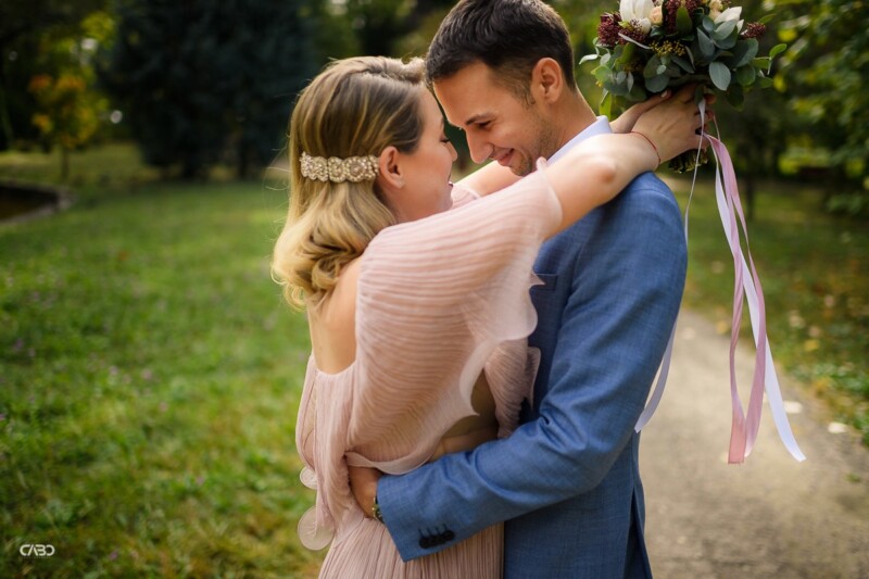 Sedinta foto gradina botanica cununie Elvira si George