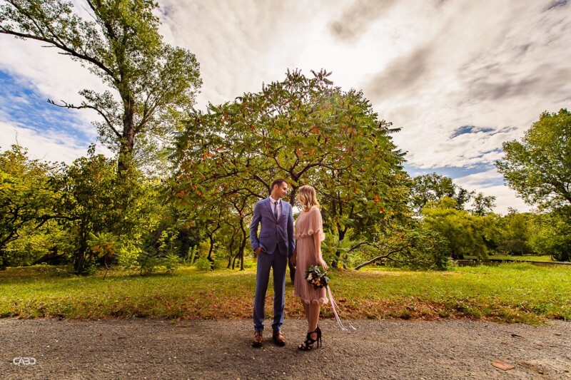 Sedinta foto gradina botanica cununie Elvira si George