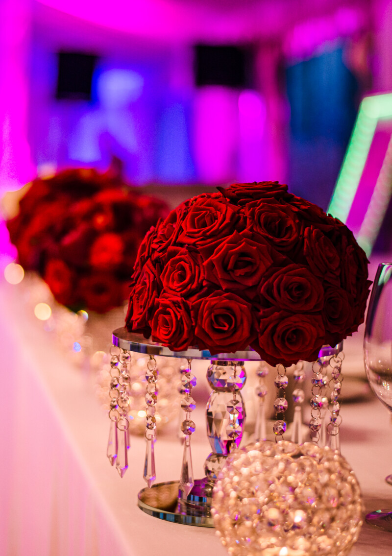 Buchet nunta trandafiri rosii